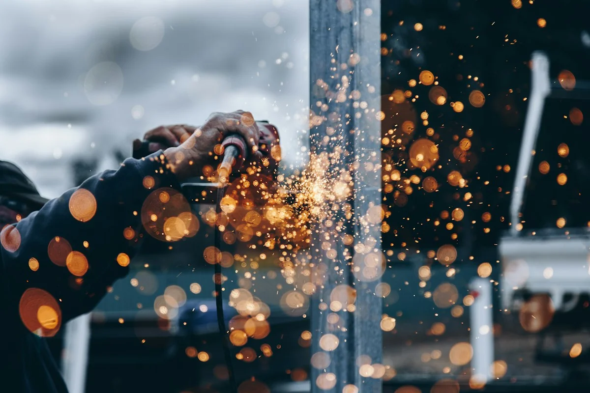 Skilled metal worker